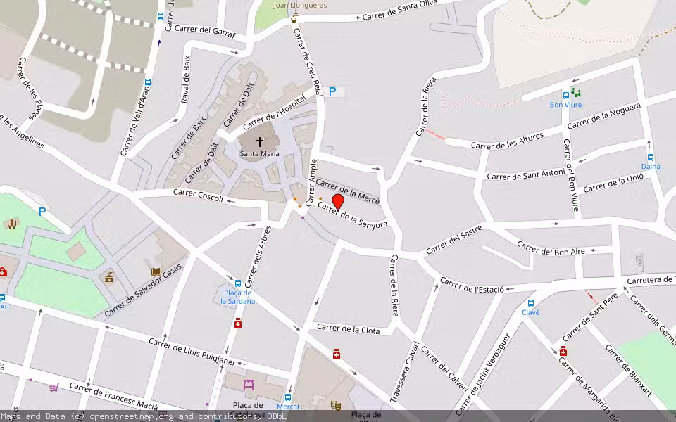 Mapa de Subasta Inmueble (Vivienda) en Olesa De Montserrat, Barcelona