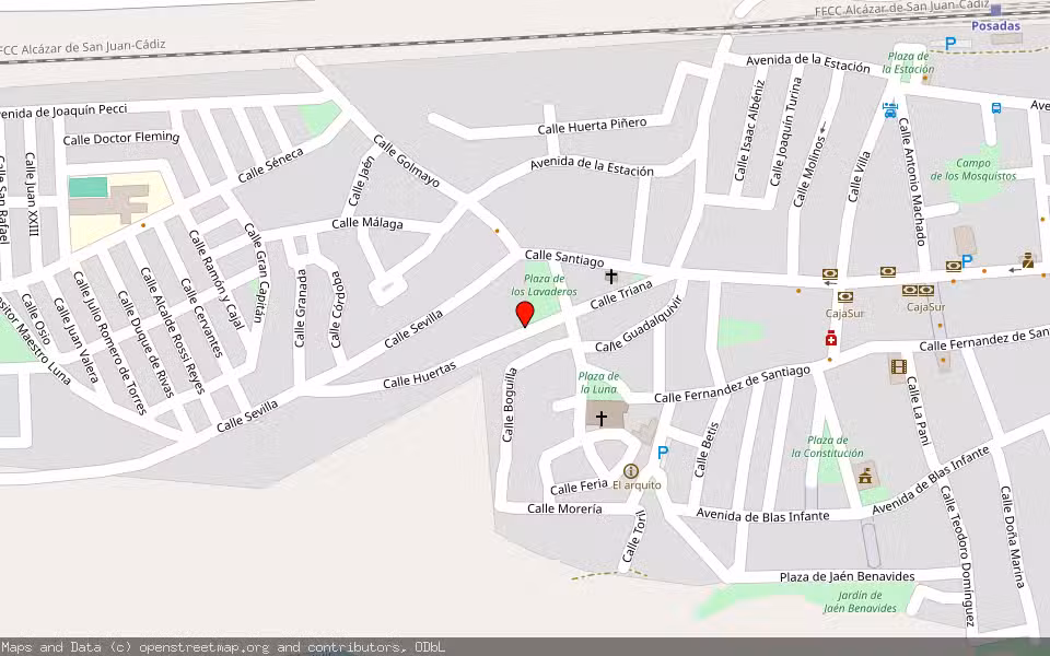 Mapa de Subasta Inmueble (Finca rústica) en Posadas, Córdoba