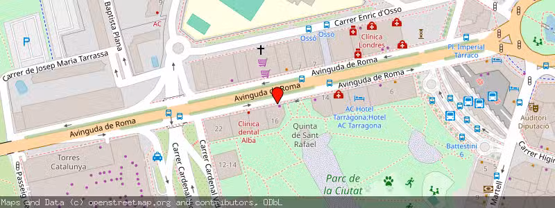 Mapa de Subasta de Inmueble (Local comercial) en Tarragona, Tarragona 