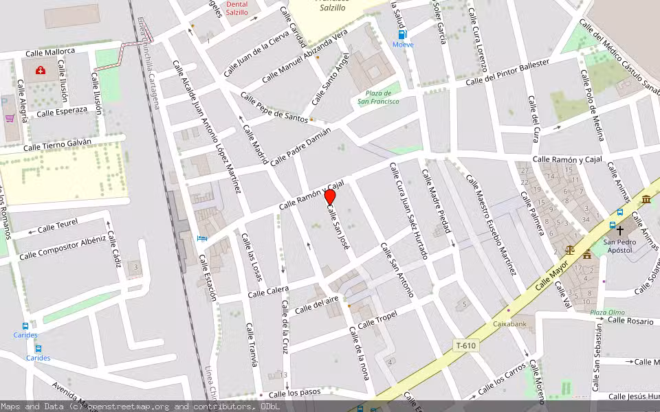 Mapa de Subasta Inmueble (Vivienda) en Alcantarilla, Murcia