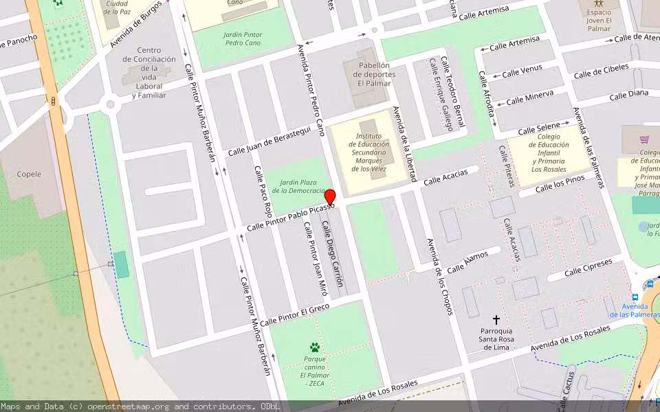 Mapa de Subasta Inmueble (Vivienda) en Murcia