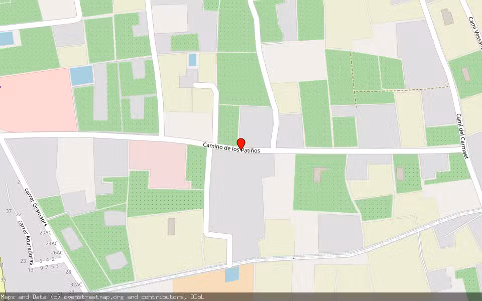 Mapa de Subasta Inmueble (Finca rústica) en Elche, Alicante/Alacant