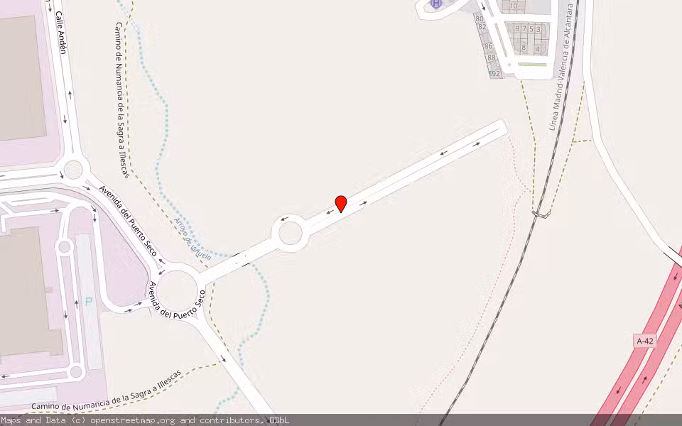 Mapa de Subasta Inmueble (Solar) en Illescas, Toledo