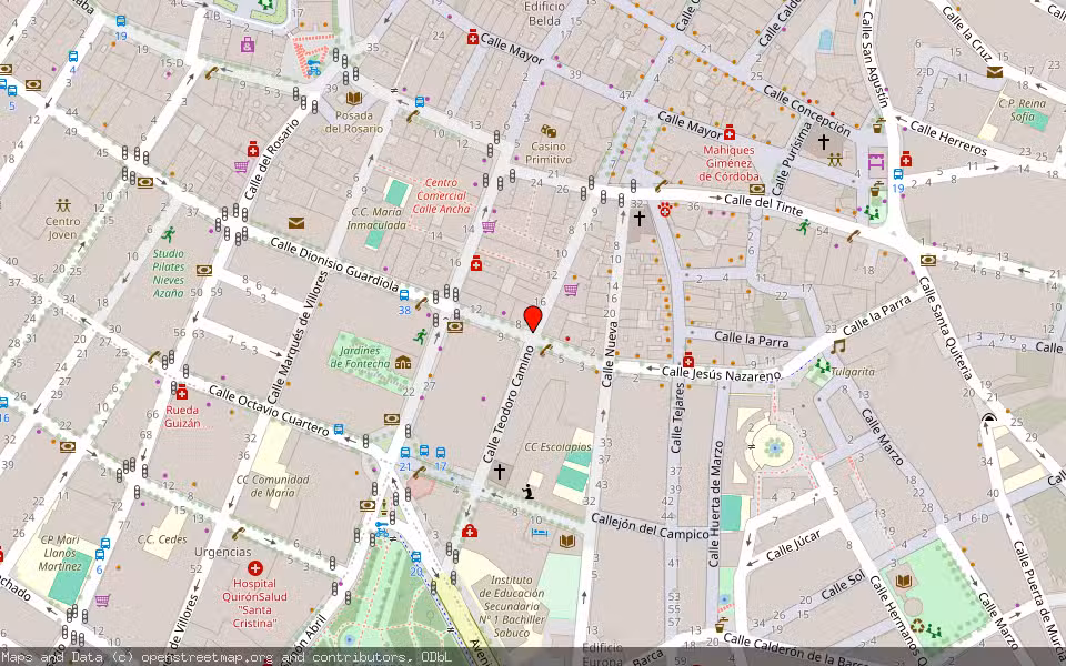 Mapa de Subasta Inmueble (Garaje) en Albacete