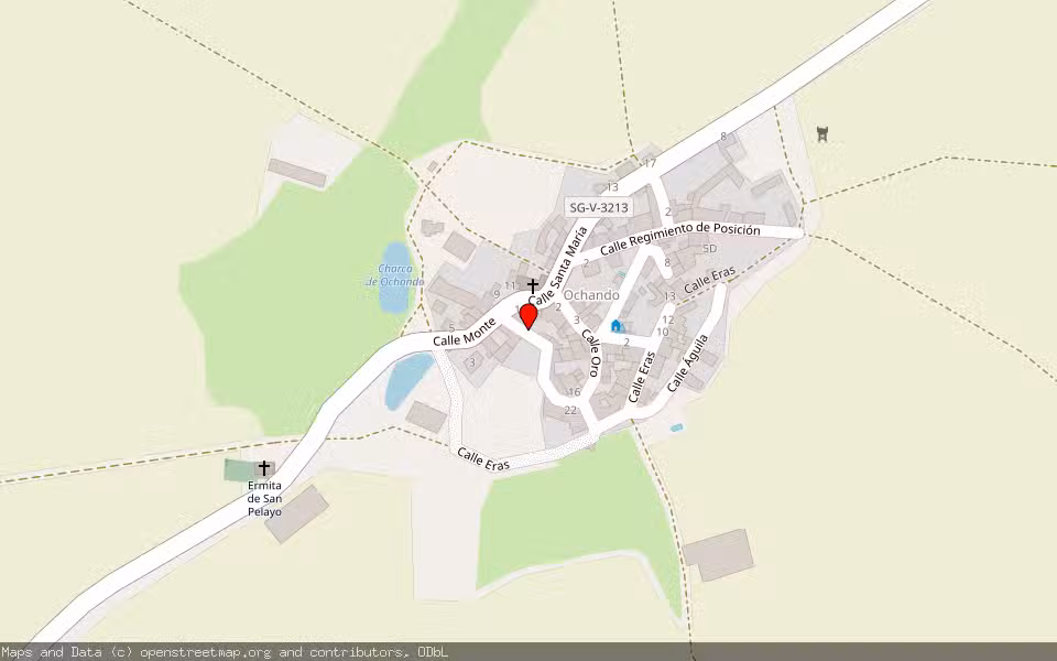 Mapa de Subasta Inmueble (Finca rústica) en Ochandio, Bizkaia