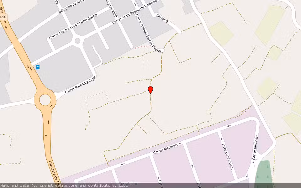 Mapa de Subasta Inmueble (Otros) en Catadau, Valencia/València