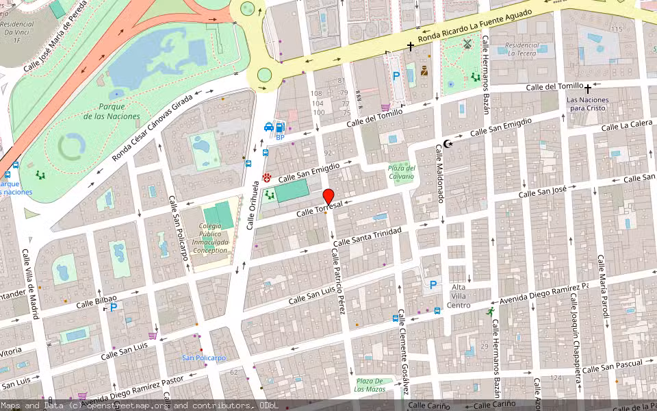 Mapa de Subasta Inmueble (Local comercial) en Torrevieja, Alicante/Alacant