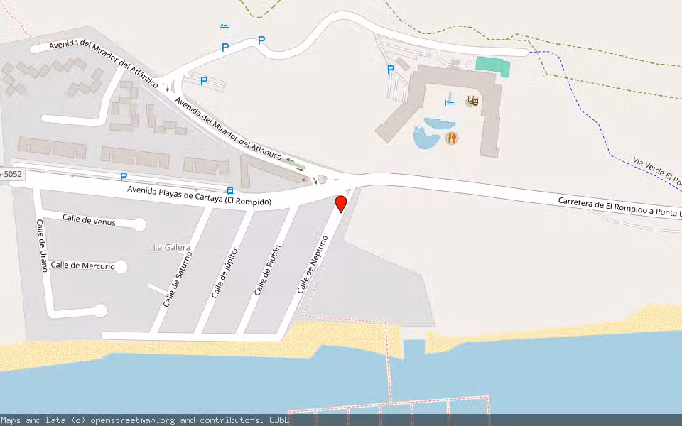 Mapa de Subasta Inmueble (Vivienda) en Cartaya, Huelva