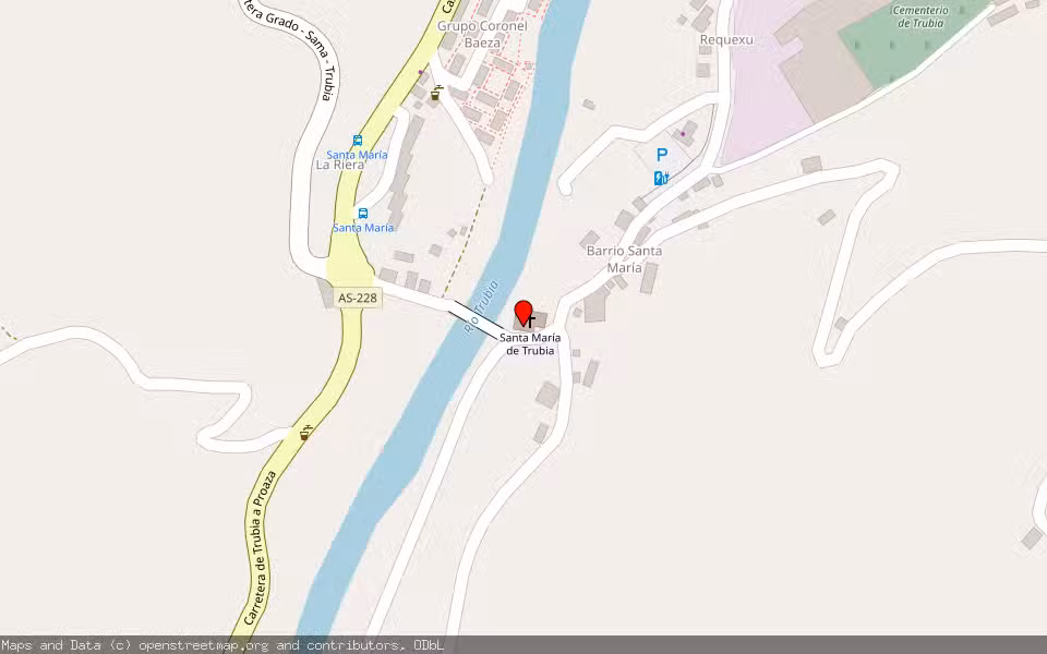 Mapa de Subasta Inmueble (Vivienda) en Oviedo, Asturias