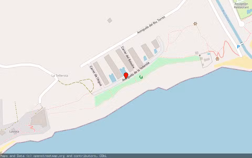 Mapa de Subasta Inmueble (Vivienda) en La Vila Joiosa, Alicante/Alacant