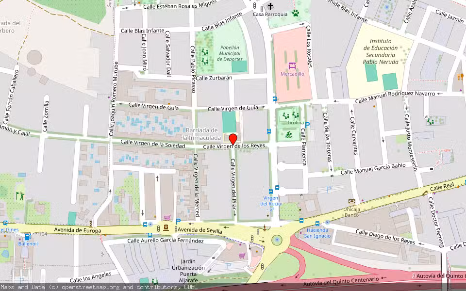 Mapa de Subasta Inmueble (Otros) en Pilas, Sevilla