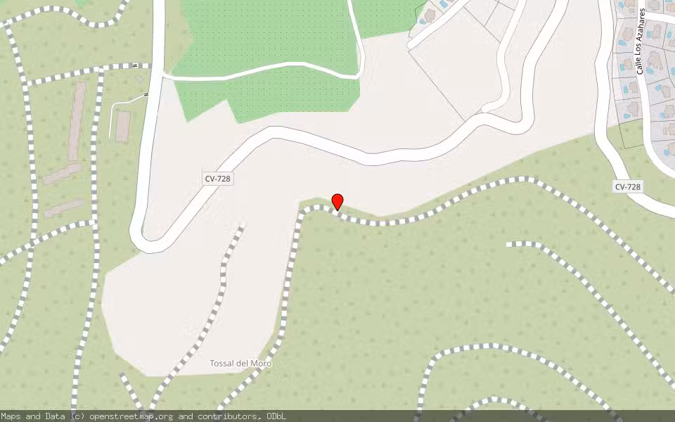 Mapa de Subasta Inmueble (Solar) en Pego, Alicante/Alacant