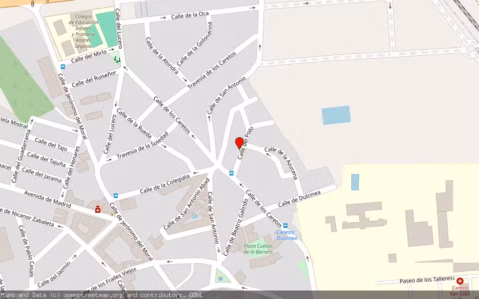 Mapa de Subasta Inmueble (Garaje) en Ciempozuelos, Madrid