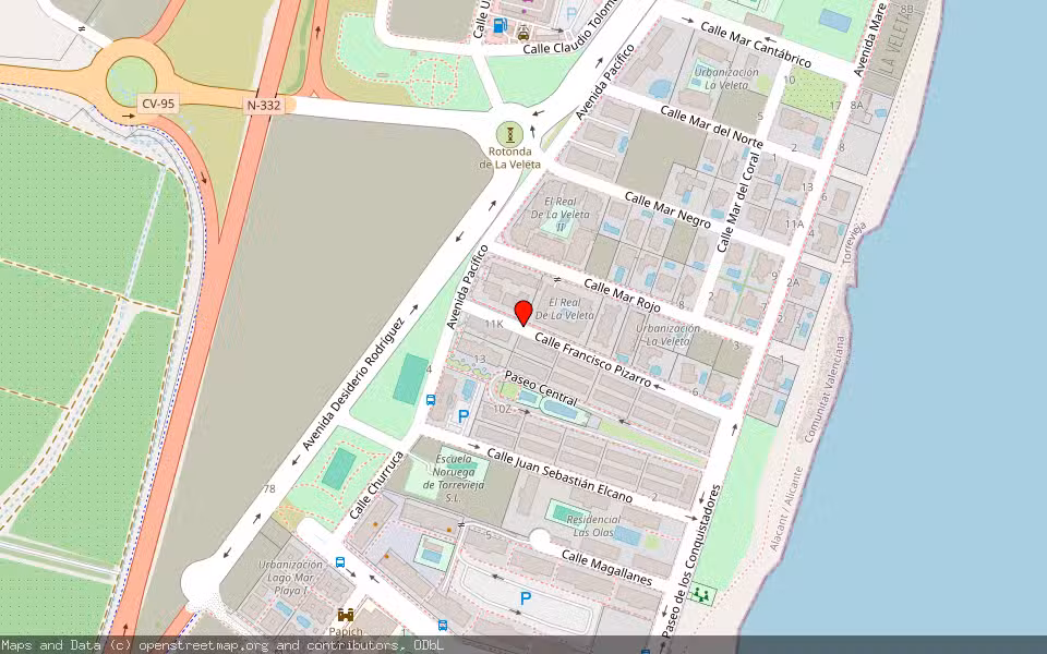 Mapa de Subasta Inmueble (Vivienda) en Torrevieja, Alicante/Alacant