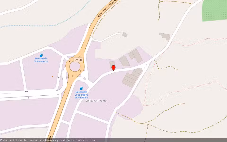Mapa de Subasta Inmueble (Otros) en Villamarxant, Valencia/València