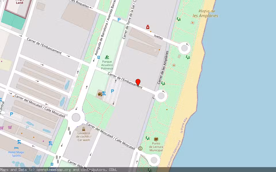 Mapa de Subasta Inmueble (Vivienda) en Orpesa/oropesa Del Mar, Castellón/Castelló
