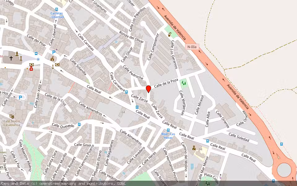 Mapa de Subasta Inmueble (Vivienda) en Arganda Del Rey, Madrid