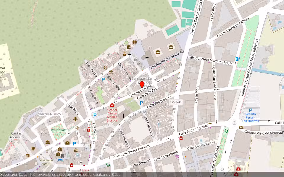 Mapa de Subasta Inmueble (Vivienda) en Orihuela, Alicante/Alacant