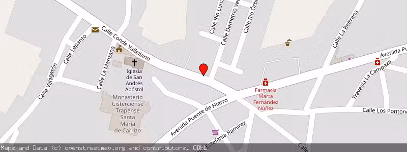 Mapa de Subasta de Inmueble (Vivienda) en Carrizo De La Ribera, León 