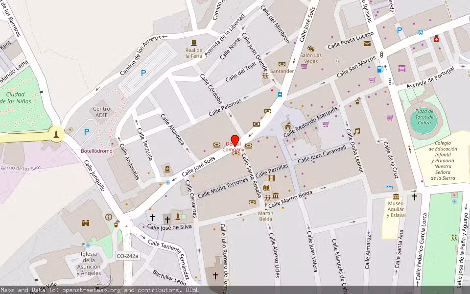 Mapa de Subasta Inmueble (Vivienda) en Cabra, Córdoba