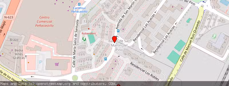 Mapa de Subasta de Inmueble (Trastero) en Santander, Cantabria 