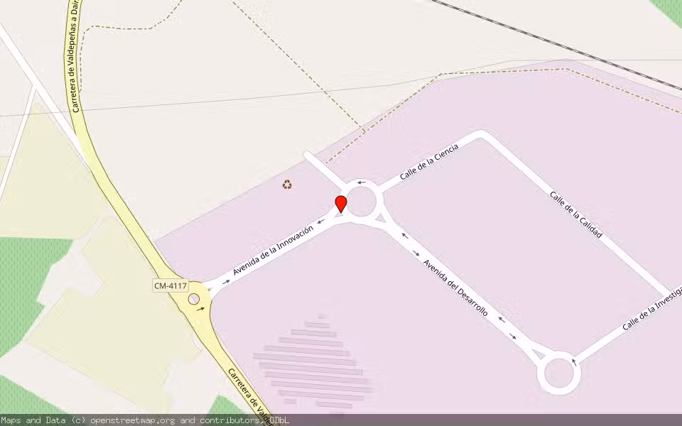 Mapa de Subasta Inmueble (Solar) en Daimiel, Ciudad Real