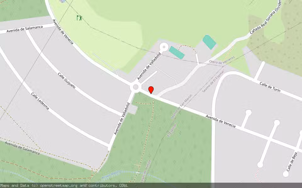 Mapa de Subasta Inmueble (Local comercial) en Vegas De Matute, Segovia