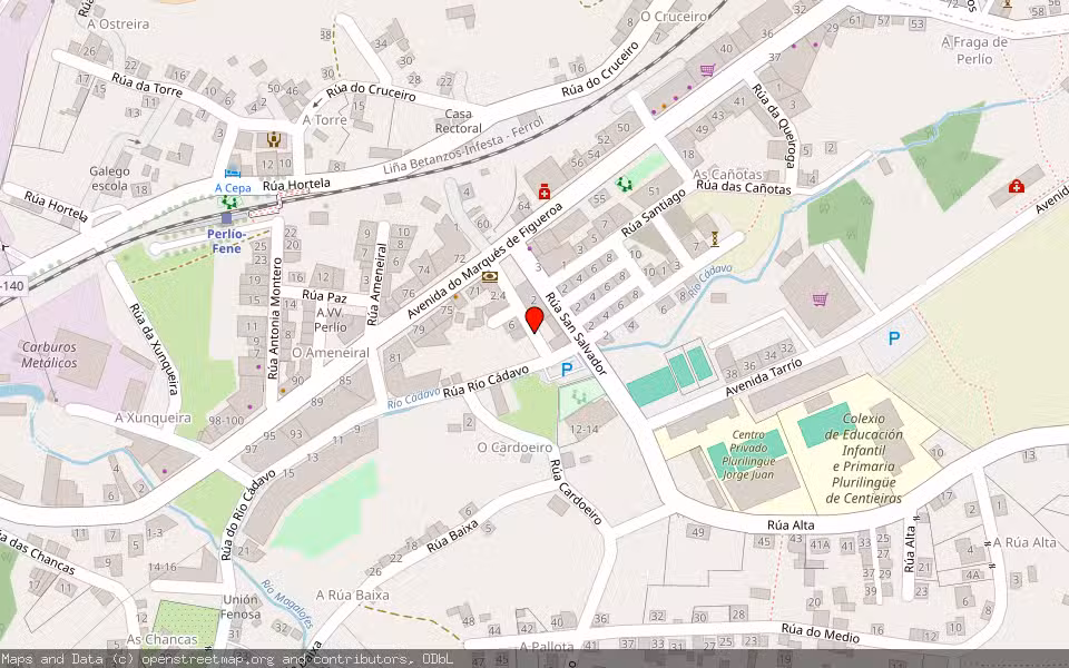 Mapa de Subasta Inmueble (Otros) en Fene, A Coruña