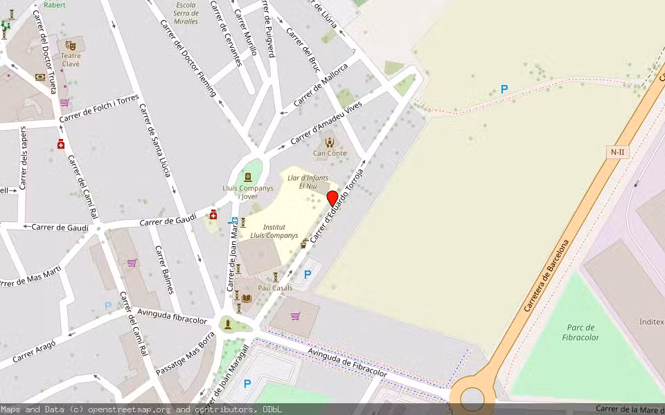 Mapa de Subasta Inmueble (Solar) en Tordera, Barcelona