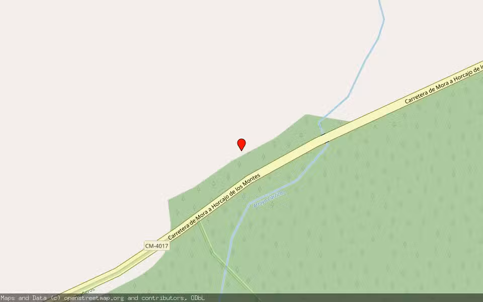 Mapa de Subasta Inmueble (Finca rústica) en Retuerta Del Bullaque, Ciudad Real