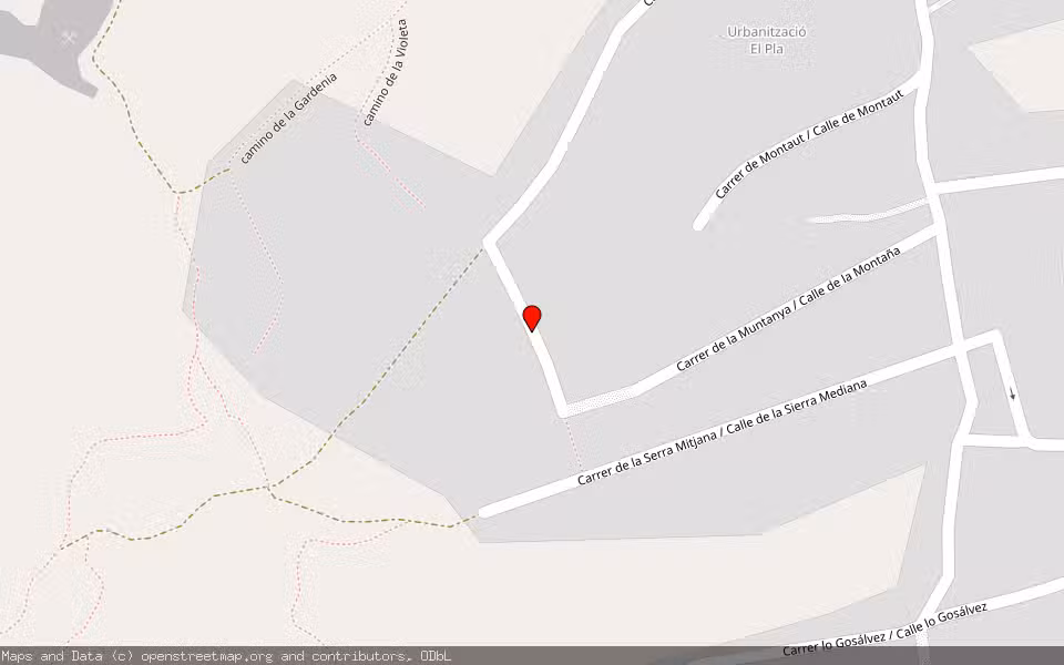 Mapa de Subasta Inmueble (Otros) en Alacant-alicante, Alicante/Alacant