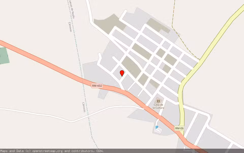 Mapa de Subasta Inmueble (Nave industrial) en Fuente Álamo De Murcia, Murcia