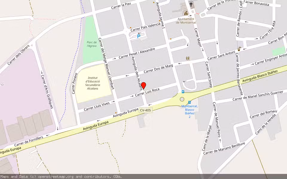 Mapa de Subasta Inmueble (Otros) en Montserrat, Valencia