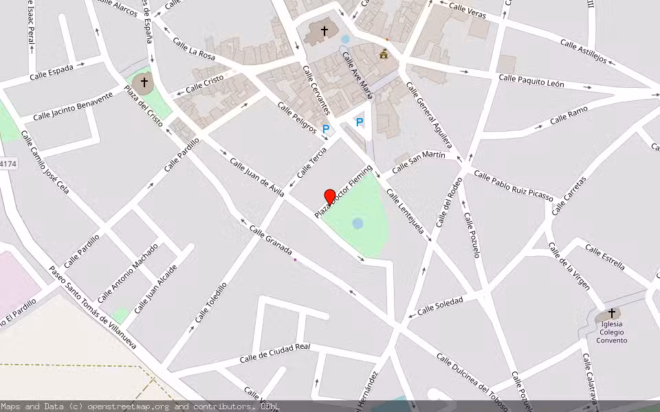 Mapa de Subasta Inmueble (Vivienda) en Miguelturra, Ciudad Real