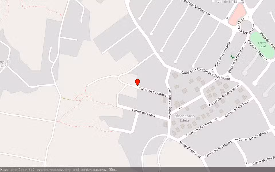 Mapa de Subasta Inmueble (Vivienda) en (lliria), Valencia/València