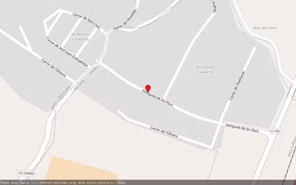 Mapa de Subasta Inmueble (Solar) en Alcover, Tarragona