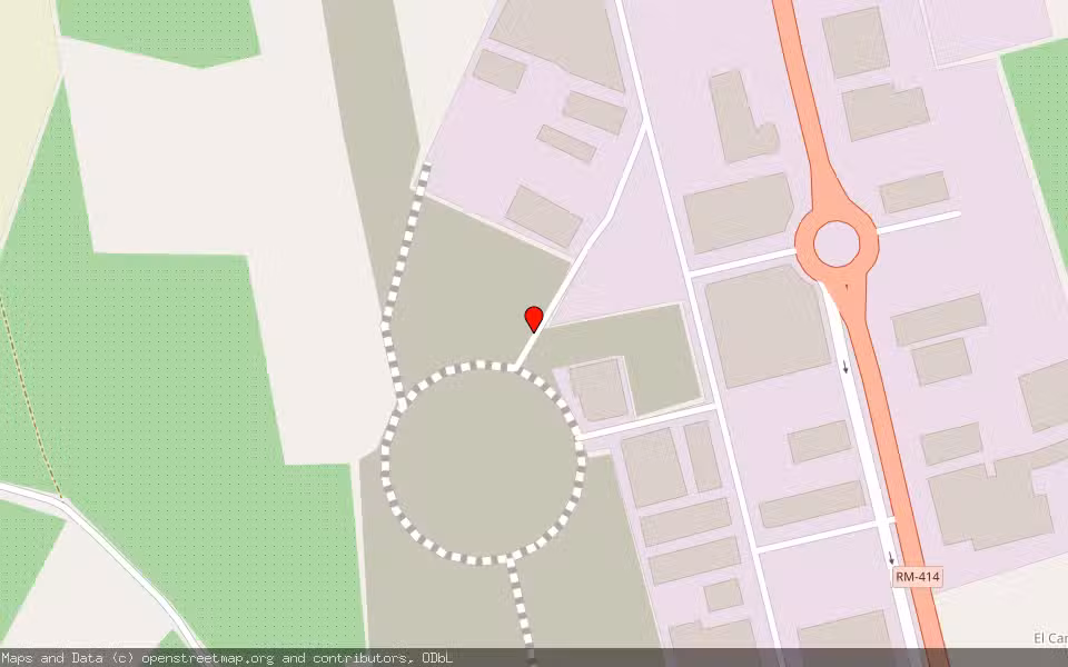 Mapa de Subasta Inmueble (Solar) en Santomera, Murcia