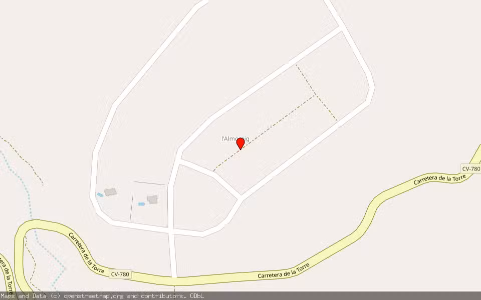 Mapa de Subasta Inmueble (Otros) en Xixona, Alicante/Alacant