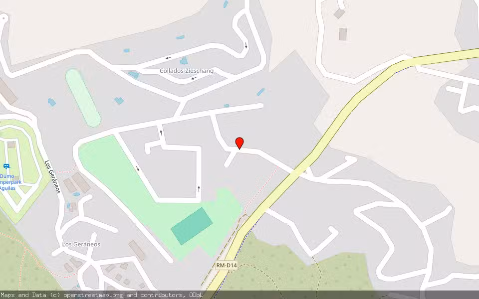 Mapa de Subasta Inmueble (Garaje) en Aguilas, Murcia
