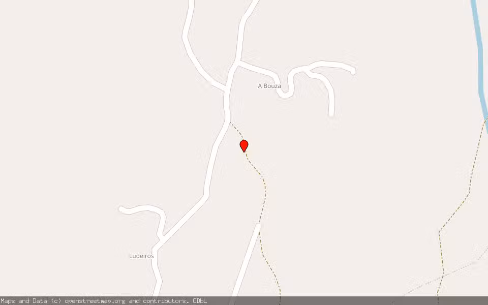 Mapa de Subasta Inmueble (Vivienda) en Vilar De Astres, Ourense