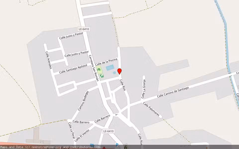 Mapa de Subasta Inmueble (Otros) en San Justo De La Vega, León