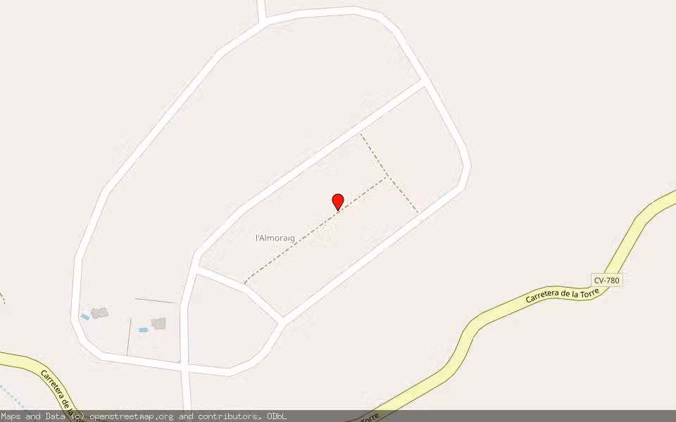 Mapa de Subasta Inmueble (Otros) en Xixona, Alicante/Alacant