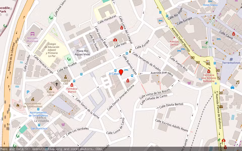 Mapa de Subasta Inmueble (Vivienda) en Torremolinos, Málaga