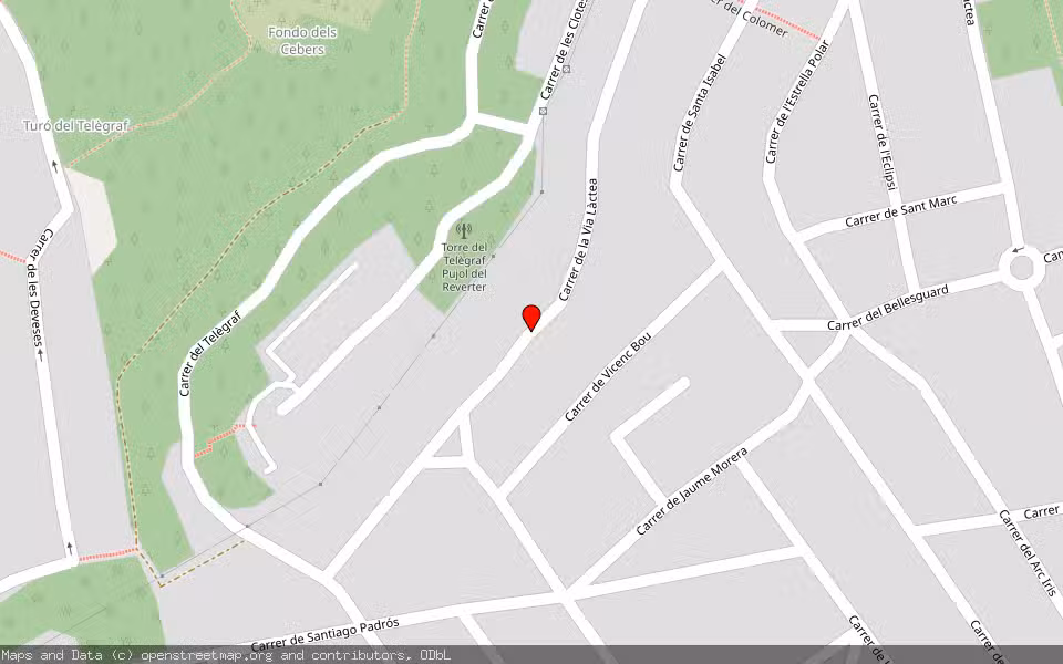 Mapa de Subasta Inmueble (Vivienda) en El Vendrell, Tarragona