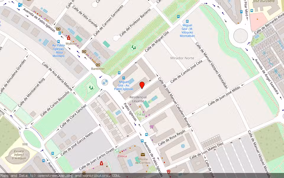 Mapa de Subasta Inmueble (Trastero) en Rivas-vaciamadrid, Madrid