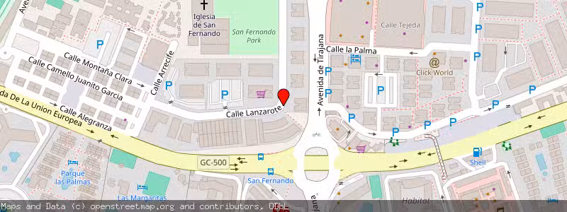 Mapa de Subasta de Inmueble (Vivienda) en San Bartolomé De Tirajana, Las Palmas 