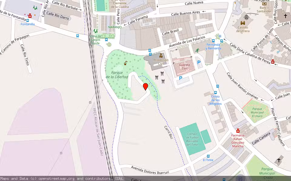 Mapa de Subasta Inmueble (Vivienda) en Utrera, Sevilla