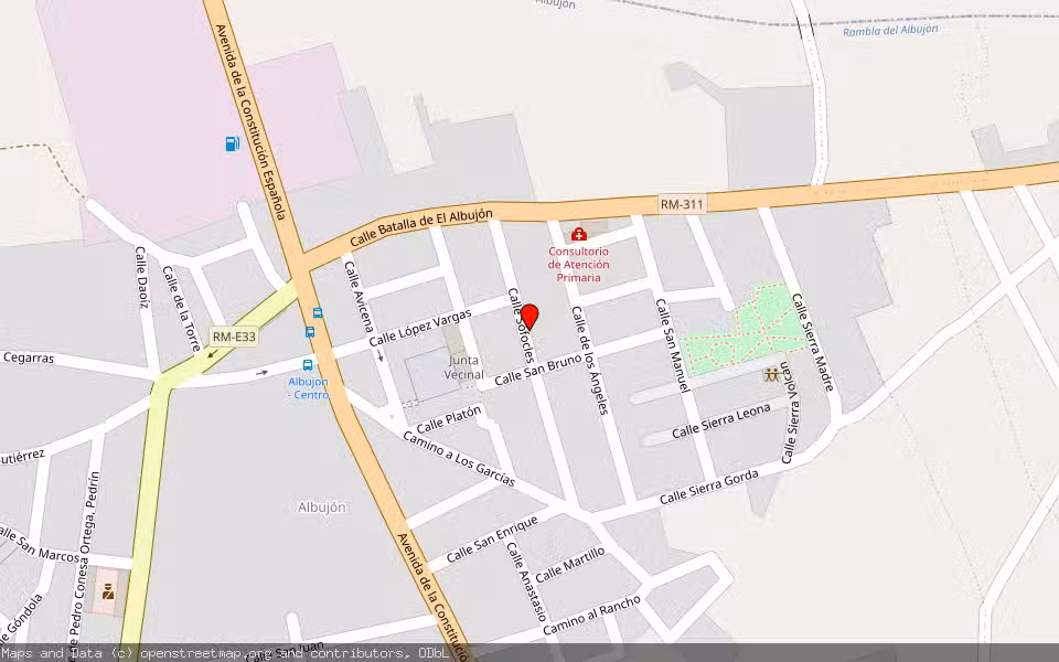 Mapa de Subasta Inmueble (Vivienda) en Cartagena, Murcia