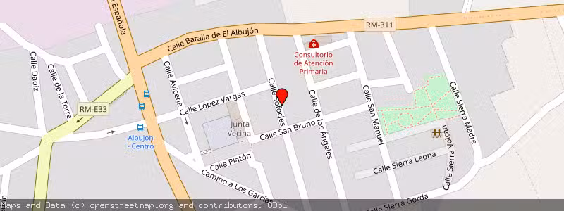 Mapa de Subasta de Inmueble (Vivienda) en Cartagena, Murcia 