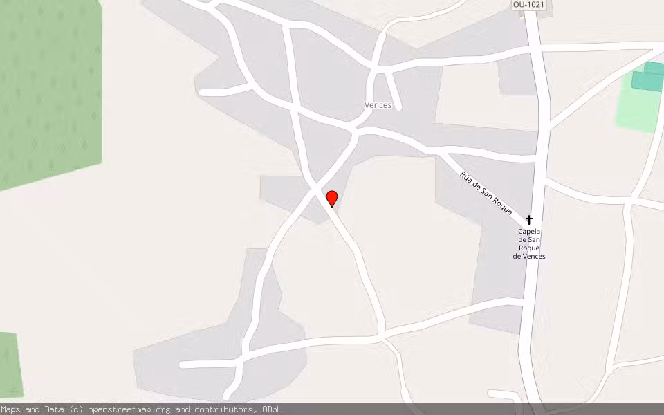 Mapa de Subasta Inmueble (Finca rústica) en Monterrei, Ourense